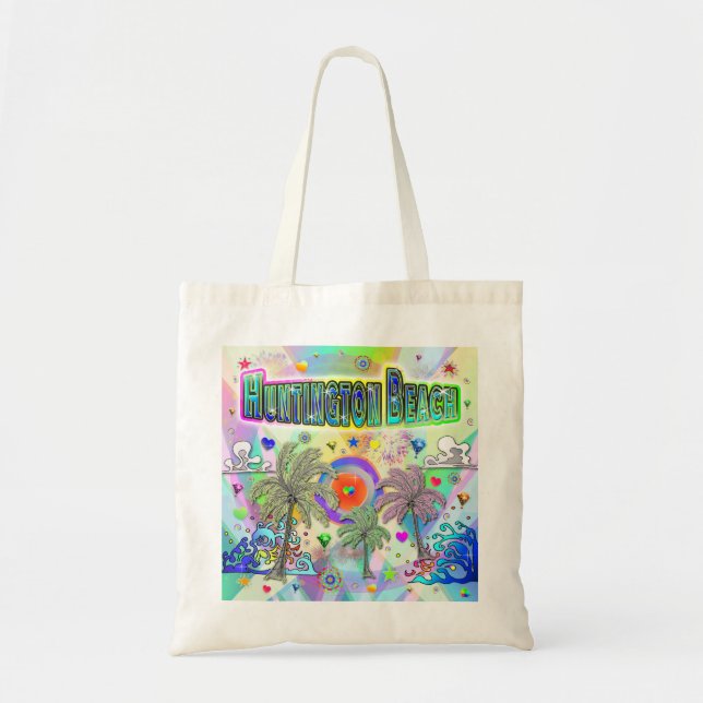Huntington Beach Deep Dream Tote Bag Tragetasche (Vorne)