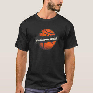 Huntington Beach Heimat Basketball Player Sports T-Shirt
