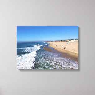 Huntington Beach, Kalifornien Leinwanddruck