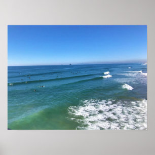Huntington Beach, Kalifornien Poster