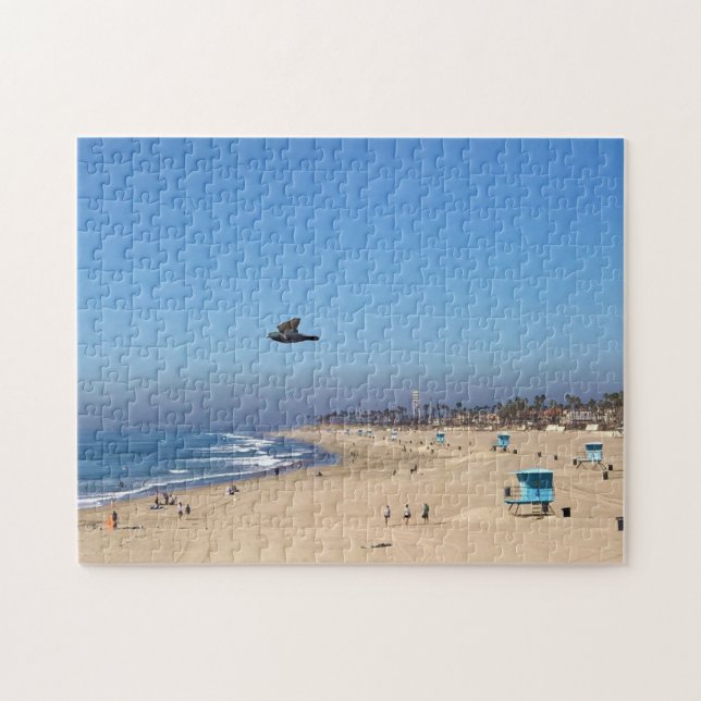 Huntington Beach, Kalifornien Puzzle (Horizontal)