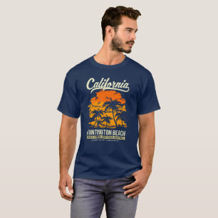 Huntington Beach Kalifornien Sonnenuntergang T-Shirt