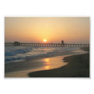 Huntington Beach Pier Fotodruck