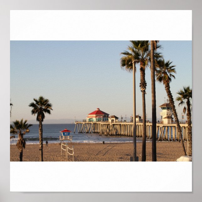Huntington Beach Pier Poster (Vorne)