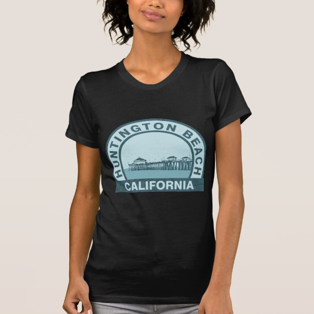 Huntington Beach Pier T-Shirt (Vorderseite)