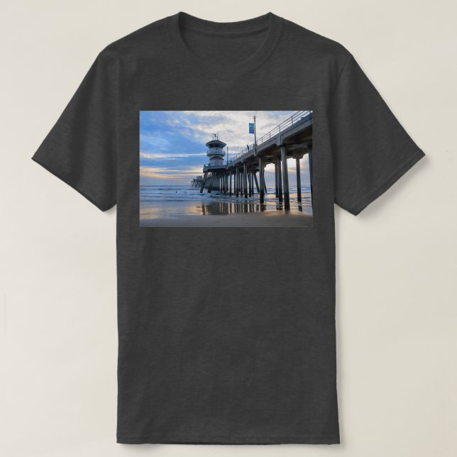 Huntington Beach Pier T T-Shirt (Design vorne)