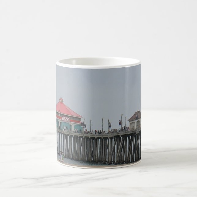 Huntington Beach Pier Tasse (Mittel)