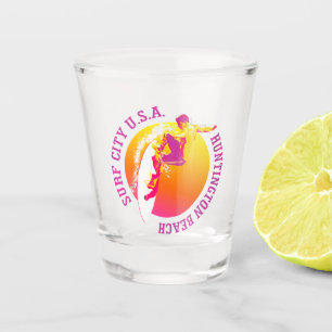 Huntington Beach Schnapsglas