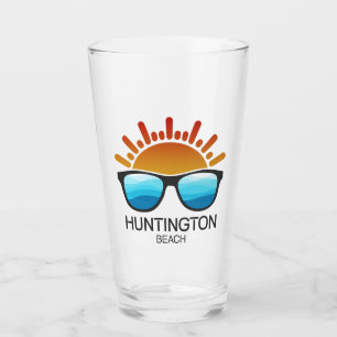 Huntington Beach South Carolina Sonnenbrille Glas