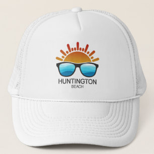 Huntington Beach South Carolina Sonnenbrille Truckerkappe