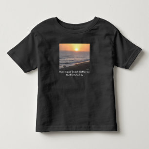Huntington Beach "Surf City" Kleinkind T-shirt