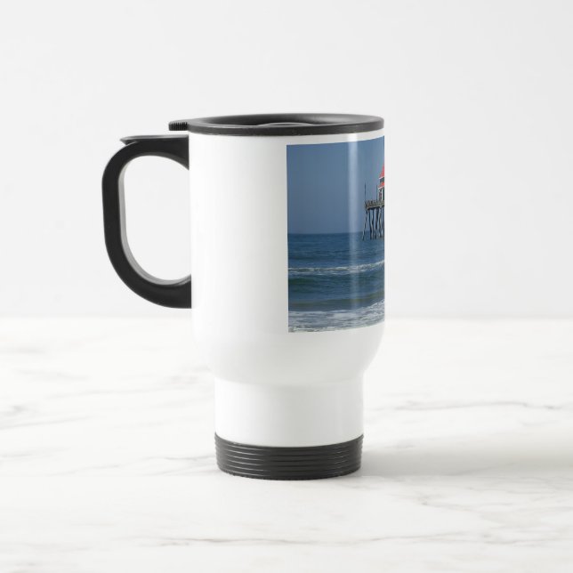Huntington Beach Tasse - besonders angefertigt (Links)