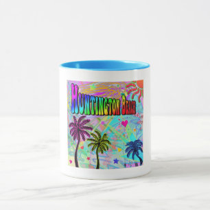 Huntington Beach Vivid Romance Tasse