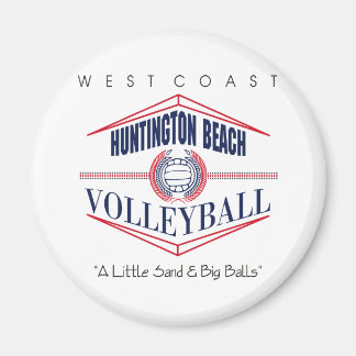 Huntington Beach Volleyball-Geschenk Magnet