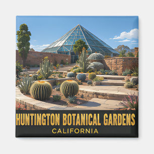 Huntington Botanical Gardens California Kultur Magnet