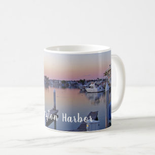Huntington Harbour Sunset Kaffeetasse