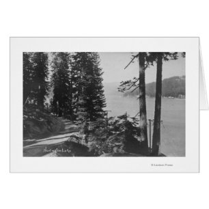 Huntington Lake, California View from Road