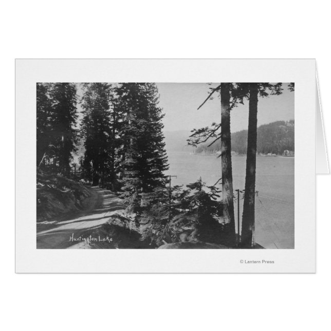 Huntington Lake, California View from Road (Vorderseite (Horizontal))