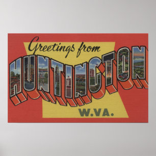 Huntington, West Virginia - Große Briefszenen Poster