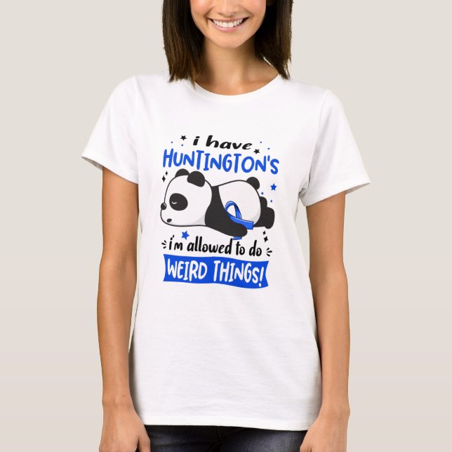 Huntington's Awareness Month Ribbon Geschenke T-Shirt (Vorderseite)