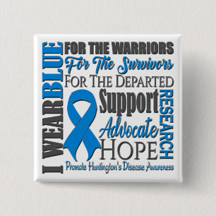 Huntington's Disease Awareness Button