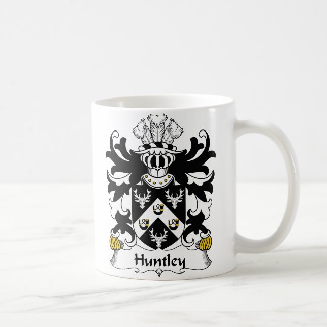 Huntley Familienwappen Tasse (Rechts)