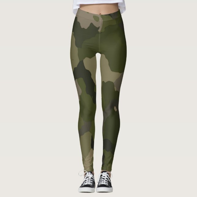 Huntress Camouflage Leggings (Vorderseite)