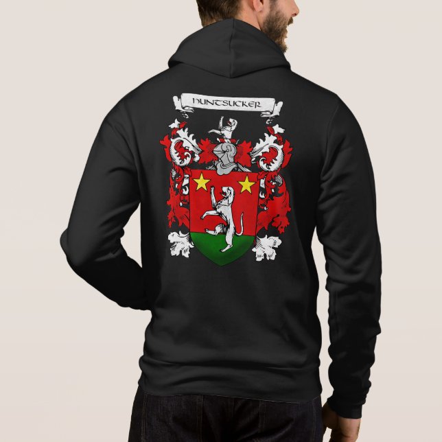 Huntsucker Coat of Arms Men Hoodie (Rückseite)