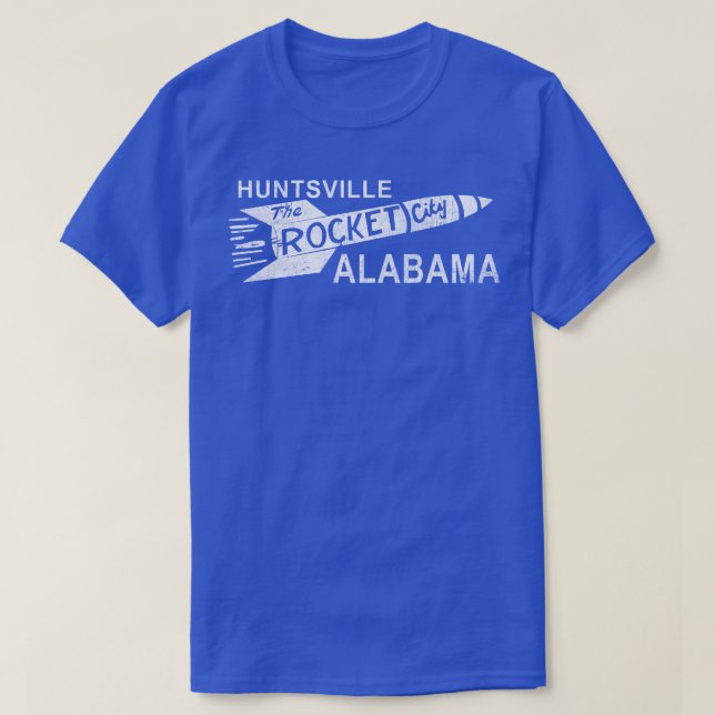 Huntsville AL Rocket City T-Shirt (Design vorne)