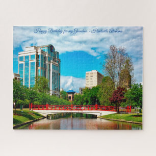 Huntsville Alabama Alles Gute zum Geburtstag Oma Puzzle
