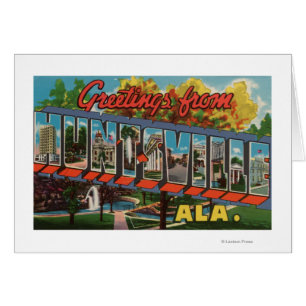 Huntsville, Alabama - Große Buchstabenszenen