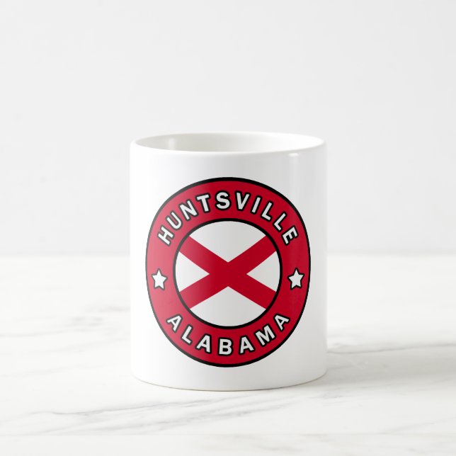 Huntsville Alabama Kaffeetasse (Mittel)