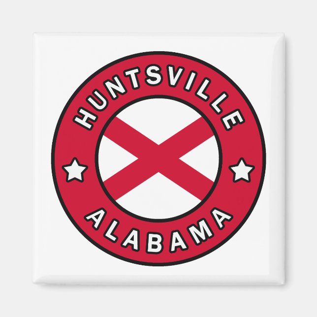 Huntsville Alabama Magnet (Vorne)