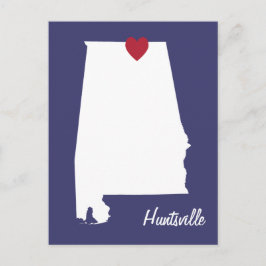 Huntsville Alabama Postcard Postkarte