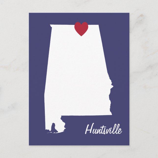 Huntsville Alabama Postcard Postkarte (Vorderseite)