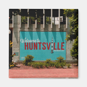 Huntsville Alabama Rocket City Magnet