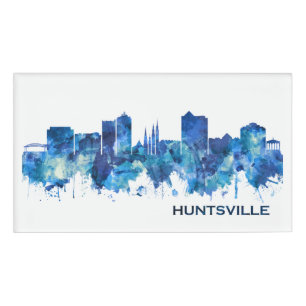 Huntsville Alabama Skyline Namenschild