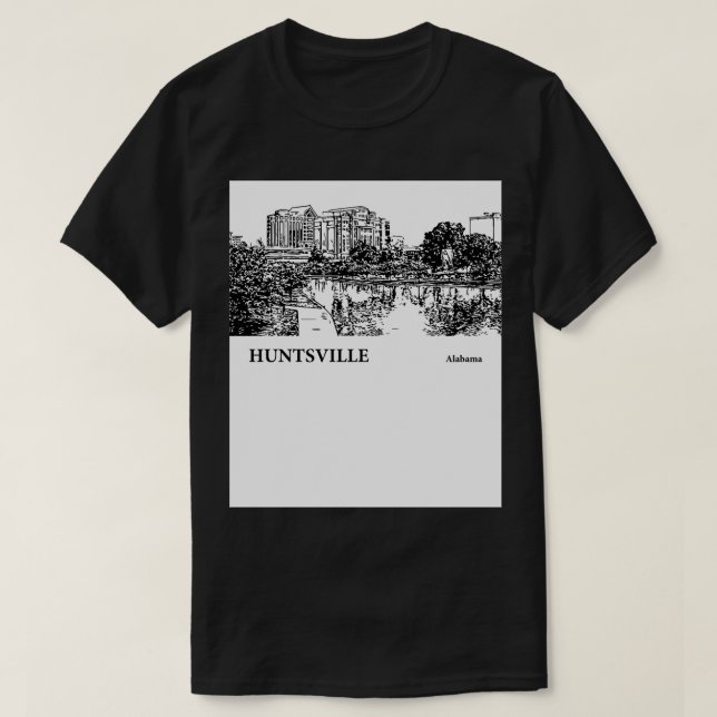 Huntsville Alabama TShirt 1 (Design vorne)