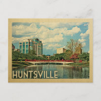 Huntsville Alabama Vintage Reise