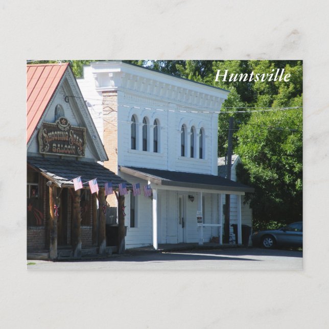 Huntsville Postkarte (Vorderseite)
