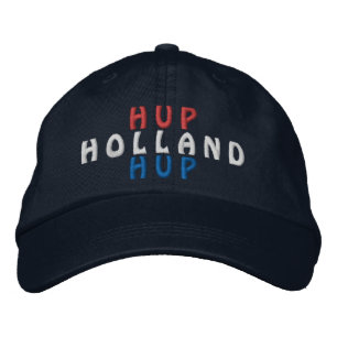 Hup Holland Hup Niederlande Fußball Orange Fan Bestickte Baseballkappe