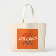 Hup Holland Hup überlagerte sich auf NLD Flag auf