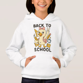 🎒 Hupe, wenn du bereit für die Schule bist – Süße Hoodie