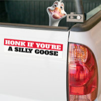 hupen, wenn du eine alberne Gans bist