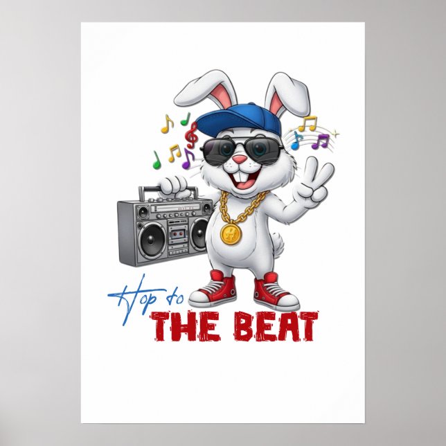 Hüpfe zum Beat Poster (Vorne)