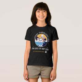 Hüpfend durchs Leben Tri-Blend Shirt