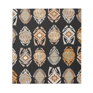 Hüpfende Frösche Notizblock