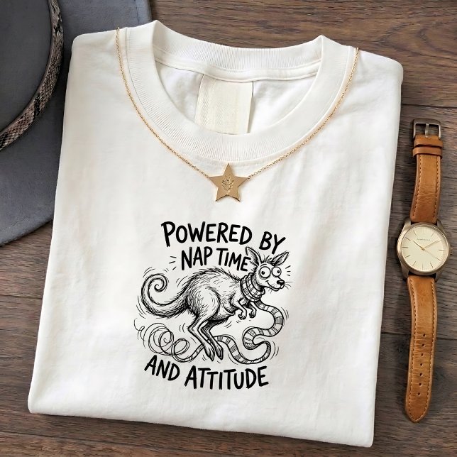 Hüpfendes australisches Känguru T-Shirt Lustiger H (Von Creator hochgeladen)