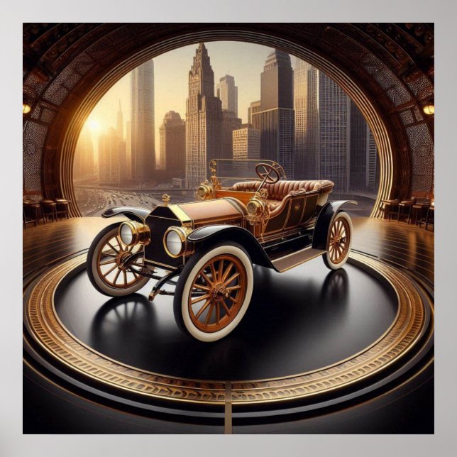 Hupmobile Modell 20 Roadster 01X Poster (Vorne)