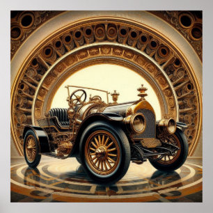 Hupmobile Modell 20 Roadster 02X Poster